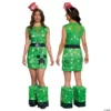 Women's Minecraft Creeper Costume 2 Women's Minecraft Creeper Costume -Halloweenexpress Winkel womens minecraft creeper costume14108435