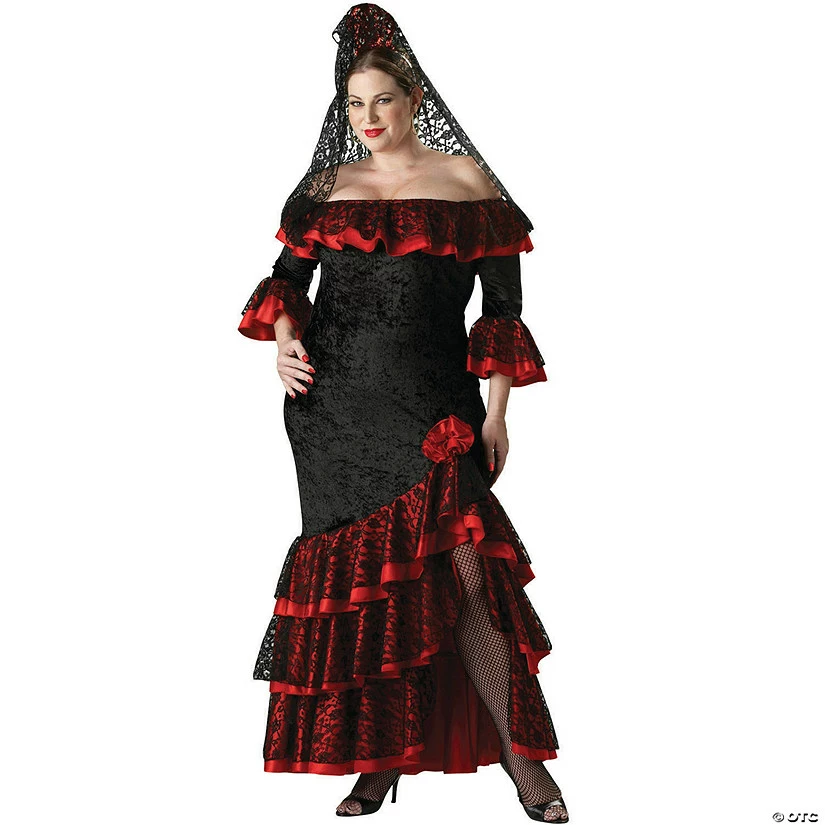 Women's Senorita Costume 3 Women's Senorita Costume