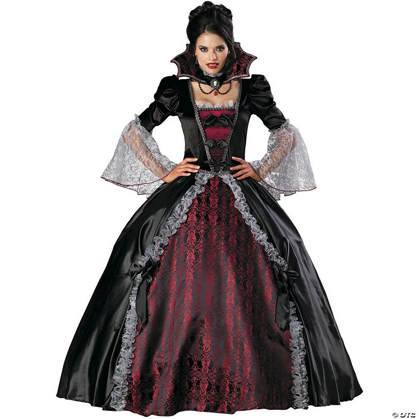 Women's Vampiress Of Versailles Costume 3 Women's Vampiress Of Versailles Costume